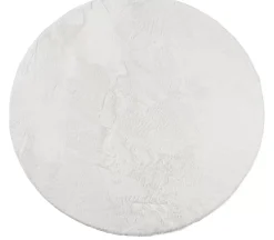 CASA Pelz Alfombra Blanco Apagado