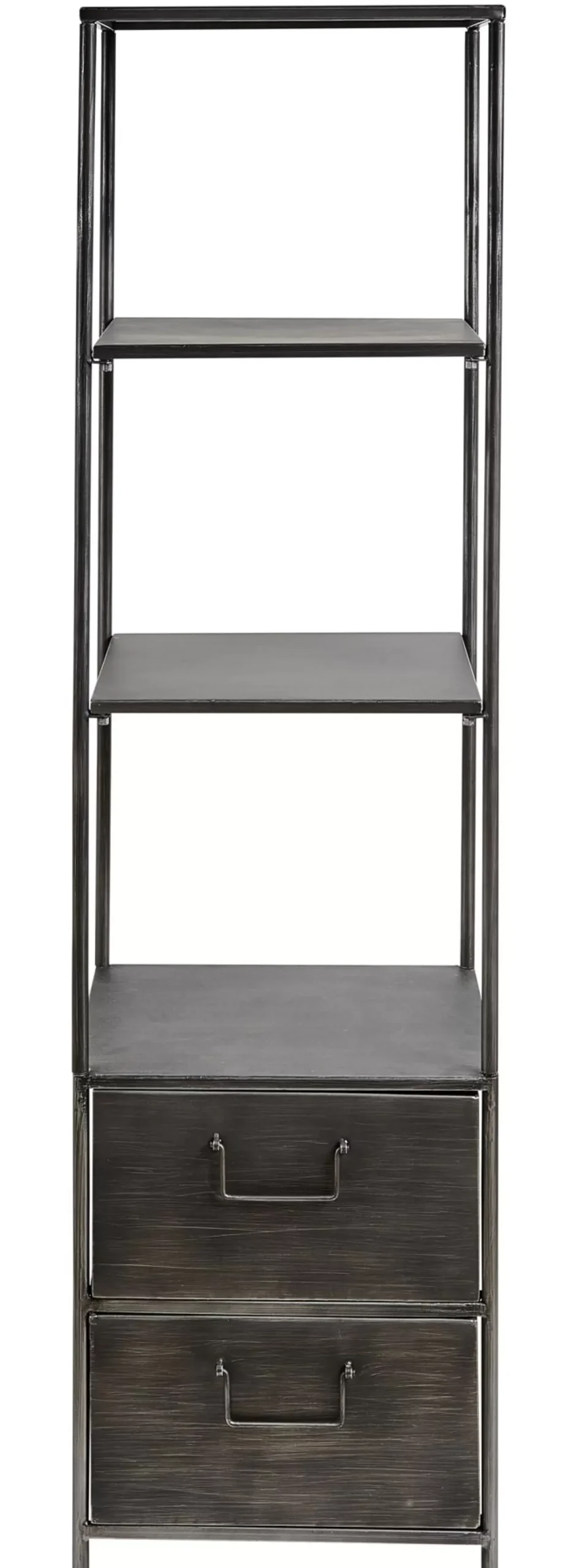 CASA Pharma Estanteria De Pared Con 2 Cajones Negro