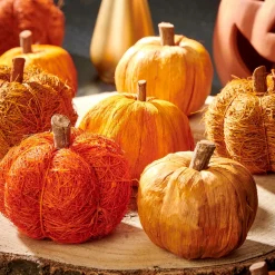 CASA Pumpkin Decoracion Naranja