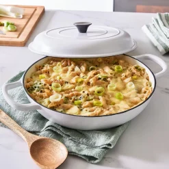 CASA Pura Olla Hierro Fundido Blanco