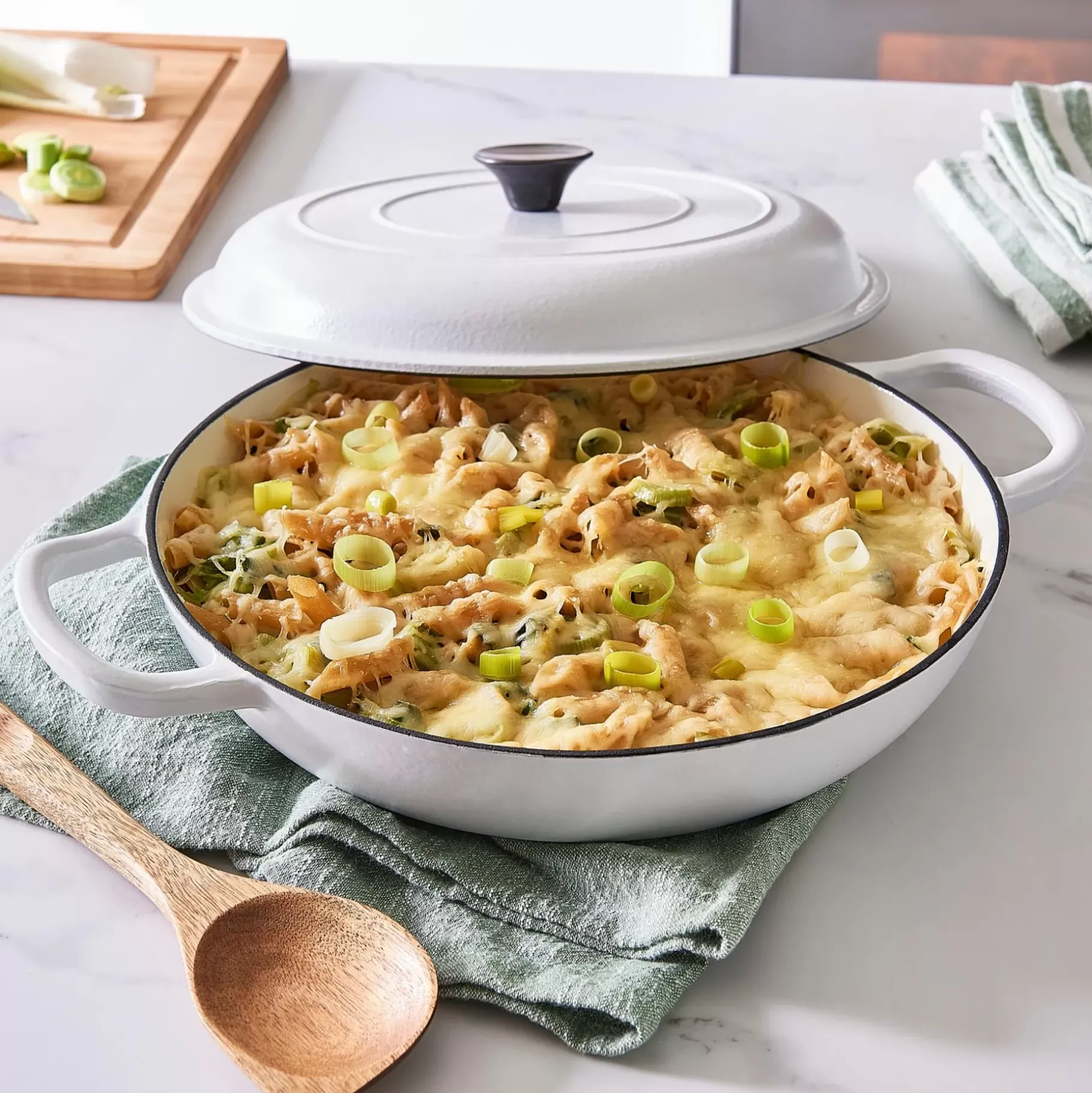 CASA Pura Olla Hierro Fundido Blanco