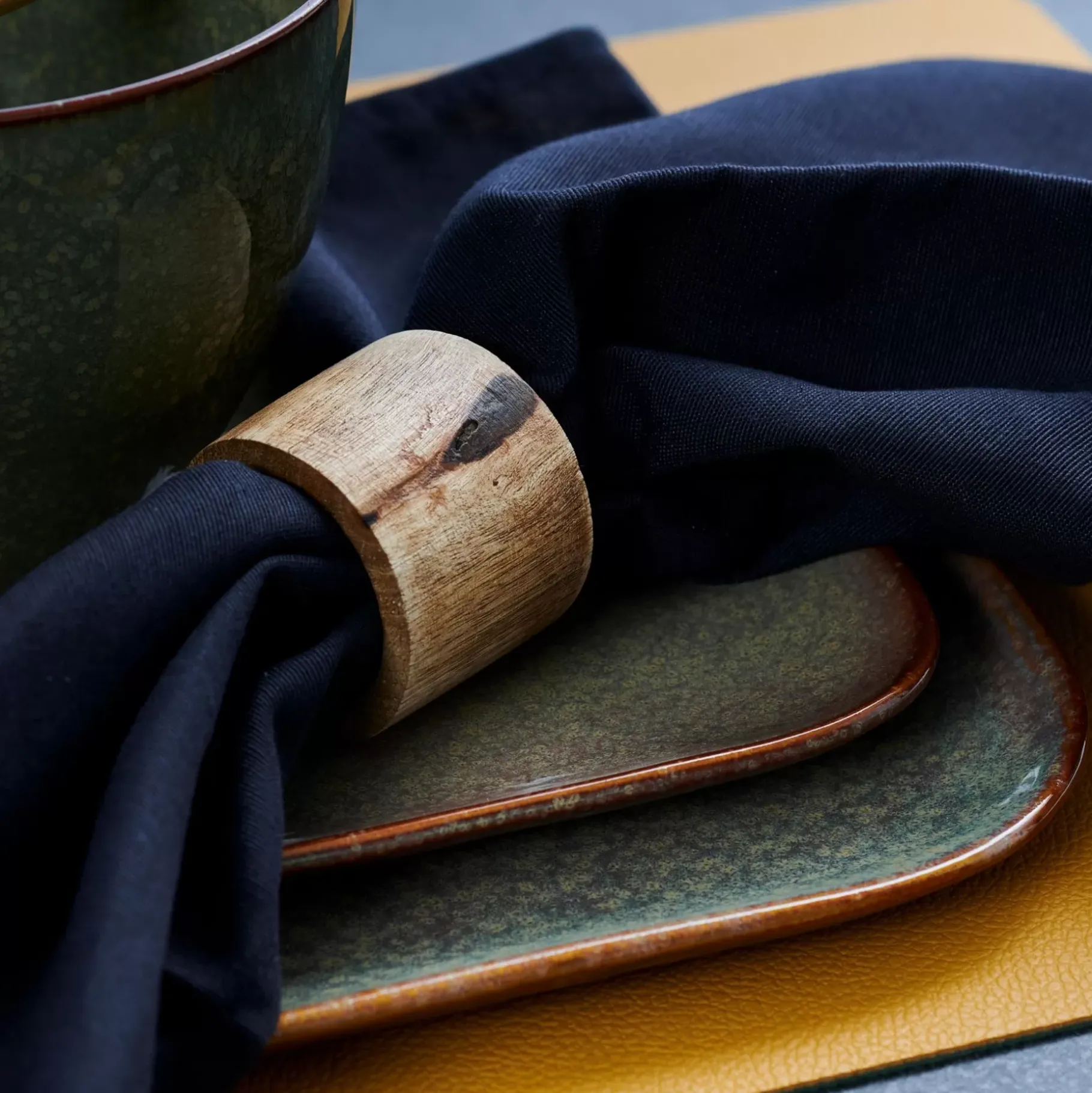 CASA Pure Luxury Anillo Servilleta Marron