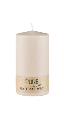 CASA Pure Vela Cilindrica Marron Claro
