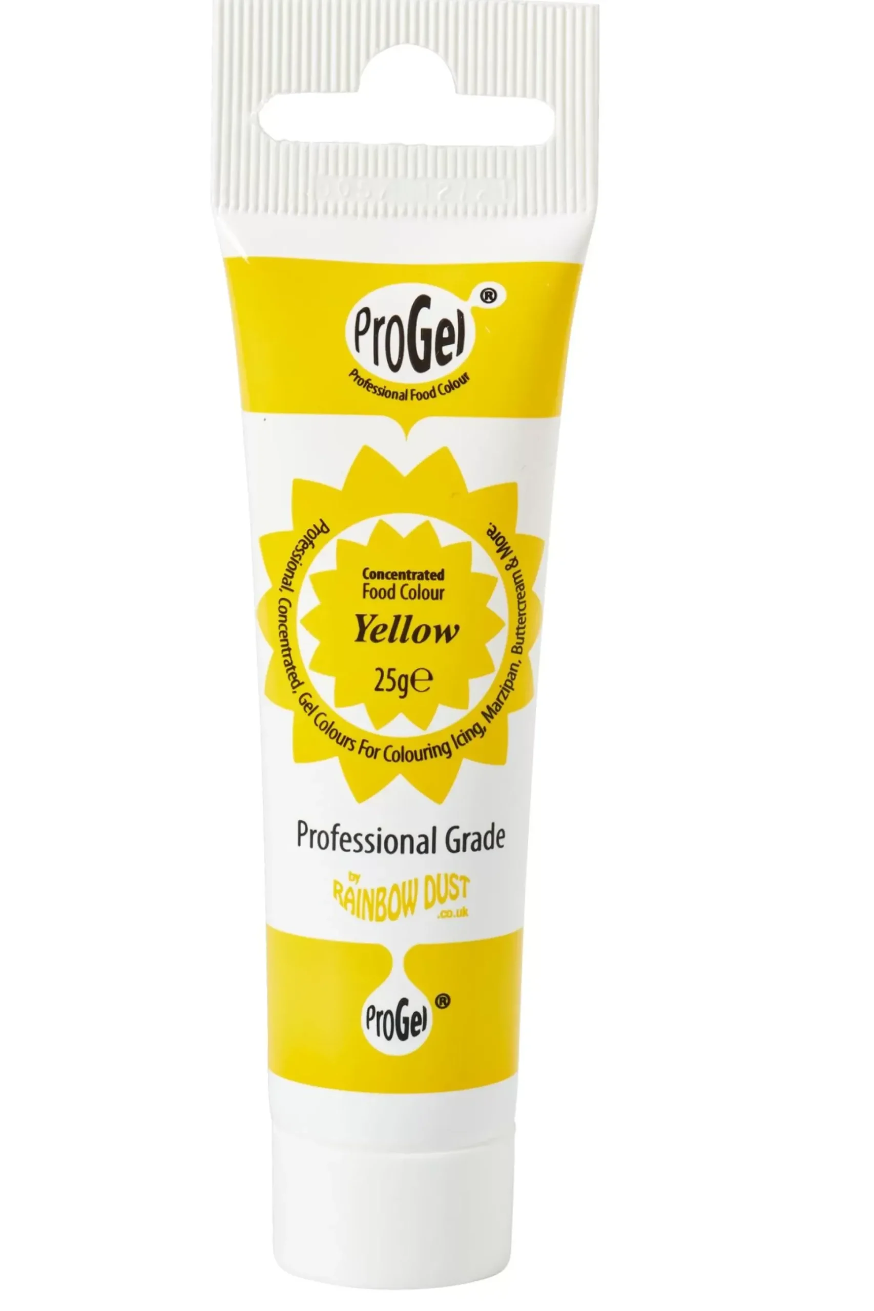 CASA Rainbowdust Gel Colorido Para Fondant Amarillo