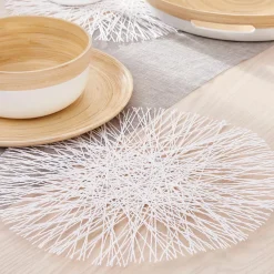 CASA Rami Mantel Individual Blanco