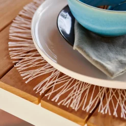 CASA Rami Mantel Individual Blanco