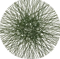 CASA Rami Mantel Individual Verde