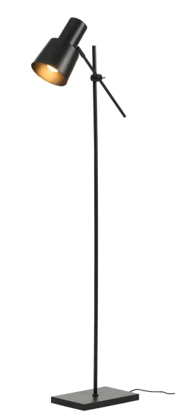 CASA Ramon Lampara De Pie Negro Mate