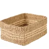 CASA Rayas Cesta De Cajonera L Natural