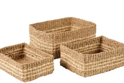 CASA Rayas Cesta M Natural