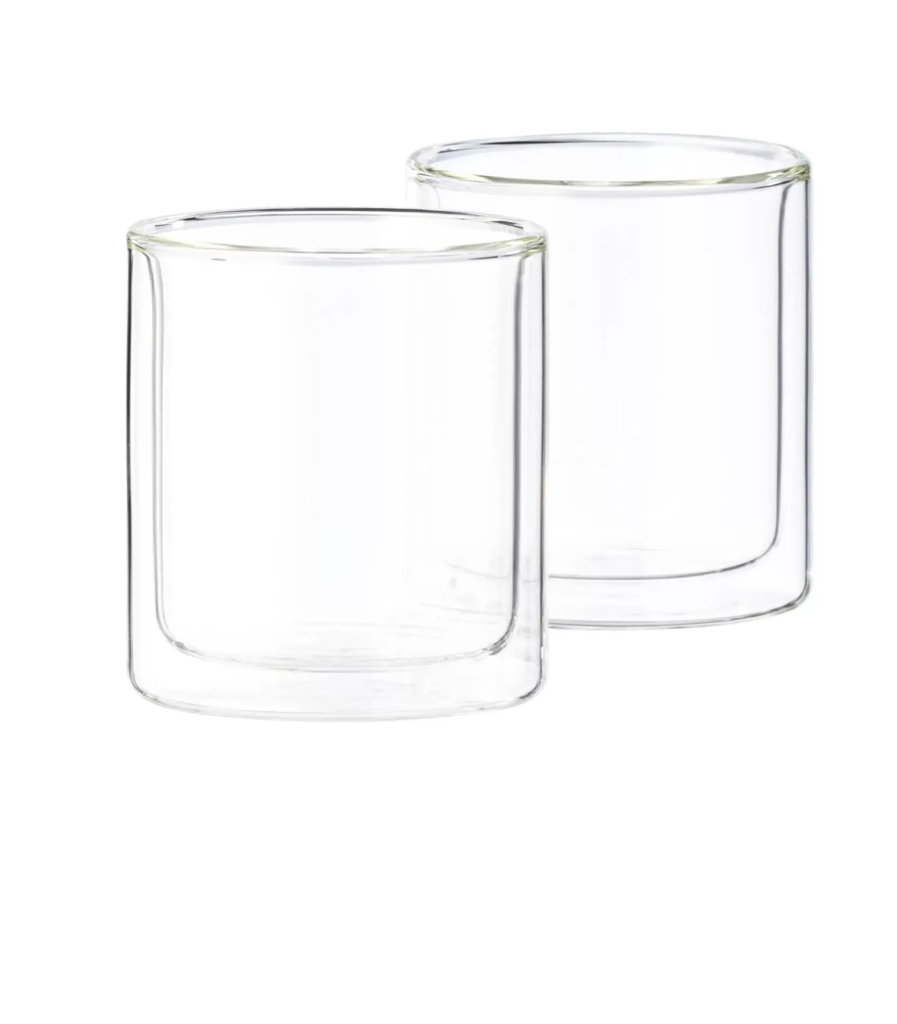 CASA Relax Vaso De Doble Pared Juego De 2 Transparente