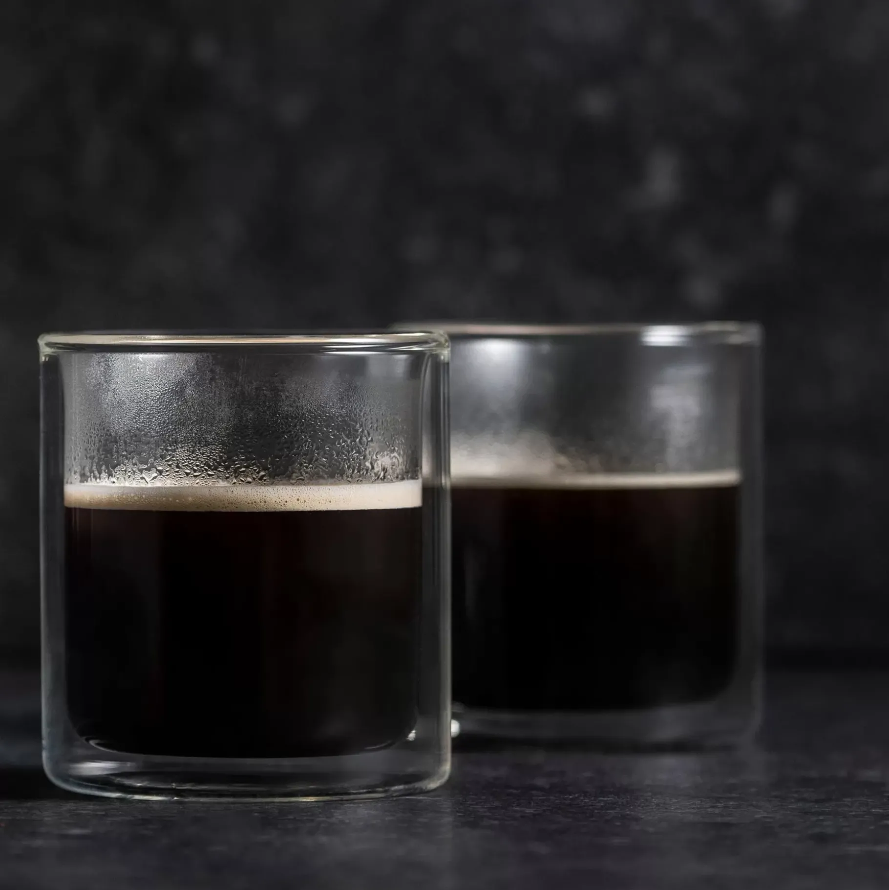 CASA Relax Vaso De Doble Pared Juego De 2 Transparente