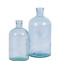 CASA Retro Florero Botella Transparente