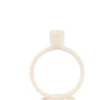 CASA Rings Candelabro Blanco