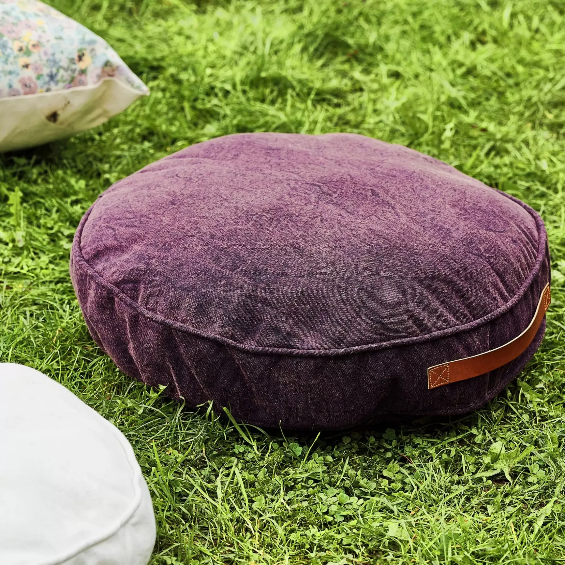 CASA Rondi Cojin Colchon Morado