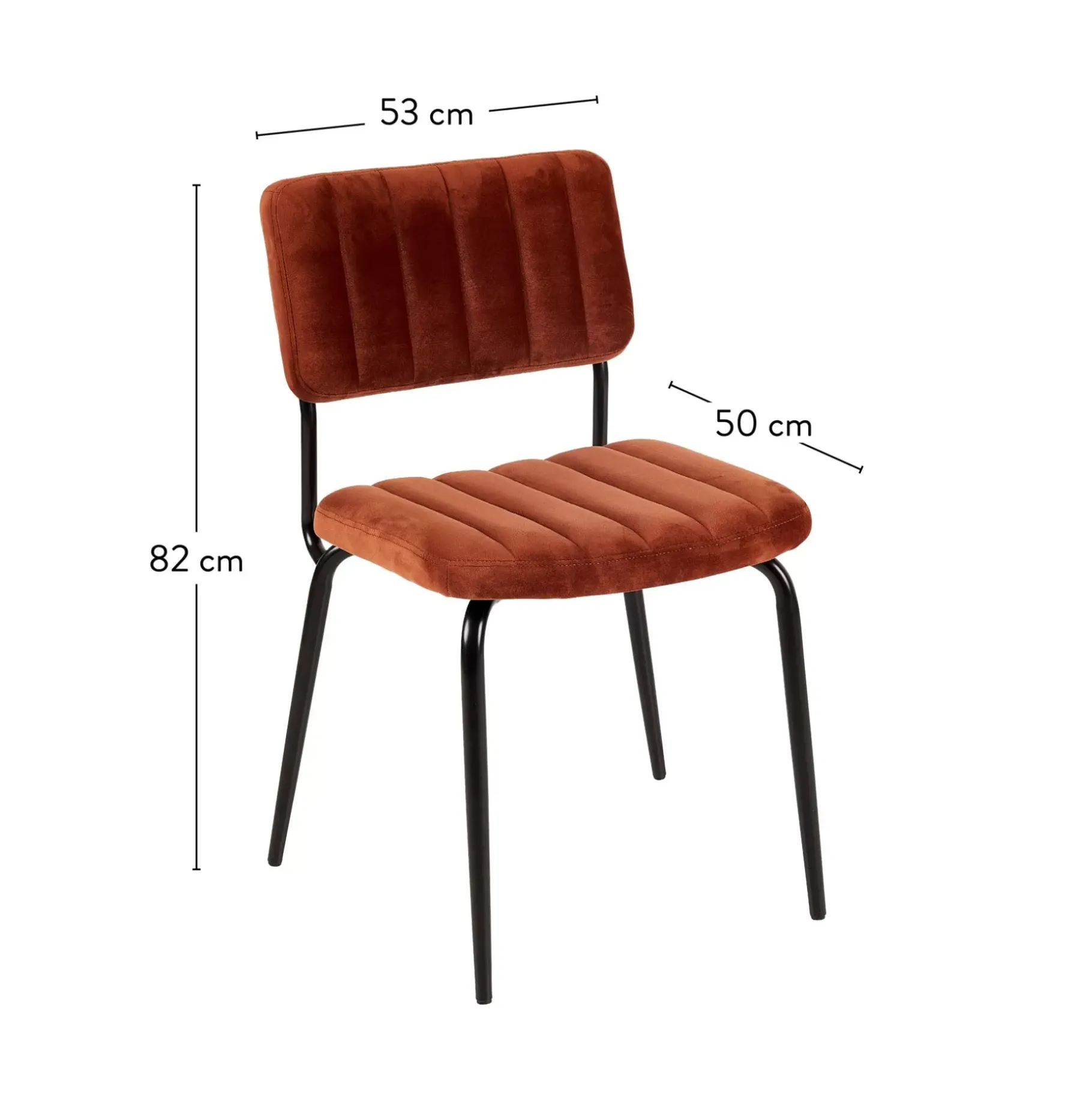 CASA Roxy Silla De Comedor Ancho Asiento: 46 Cm