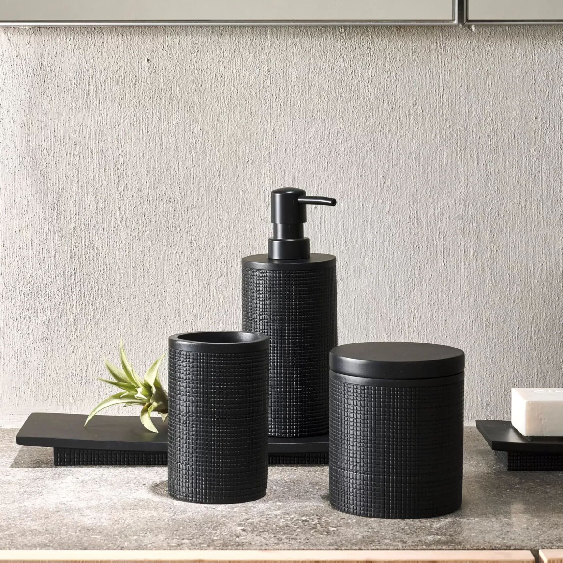 CASA Samourai Dispensador De Jabon Negro