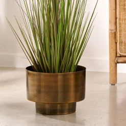 CASA Saturn Macetero Bronceado