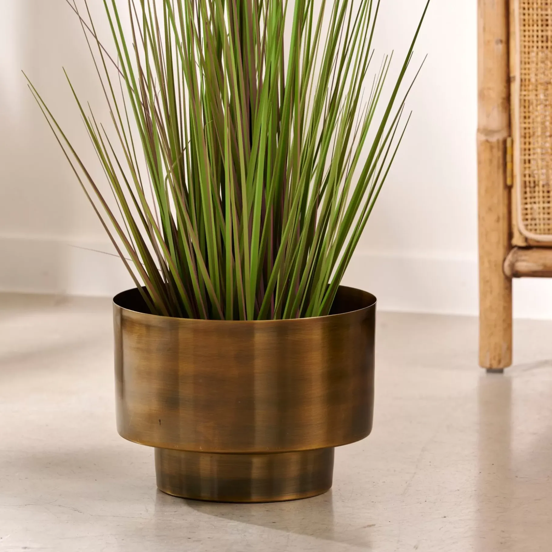 CASA Saturn Macetero Bronceado