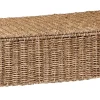 CASA Seagrass Caja De Almacenaje Con Ruedas Natural