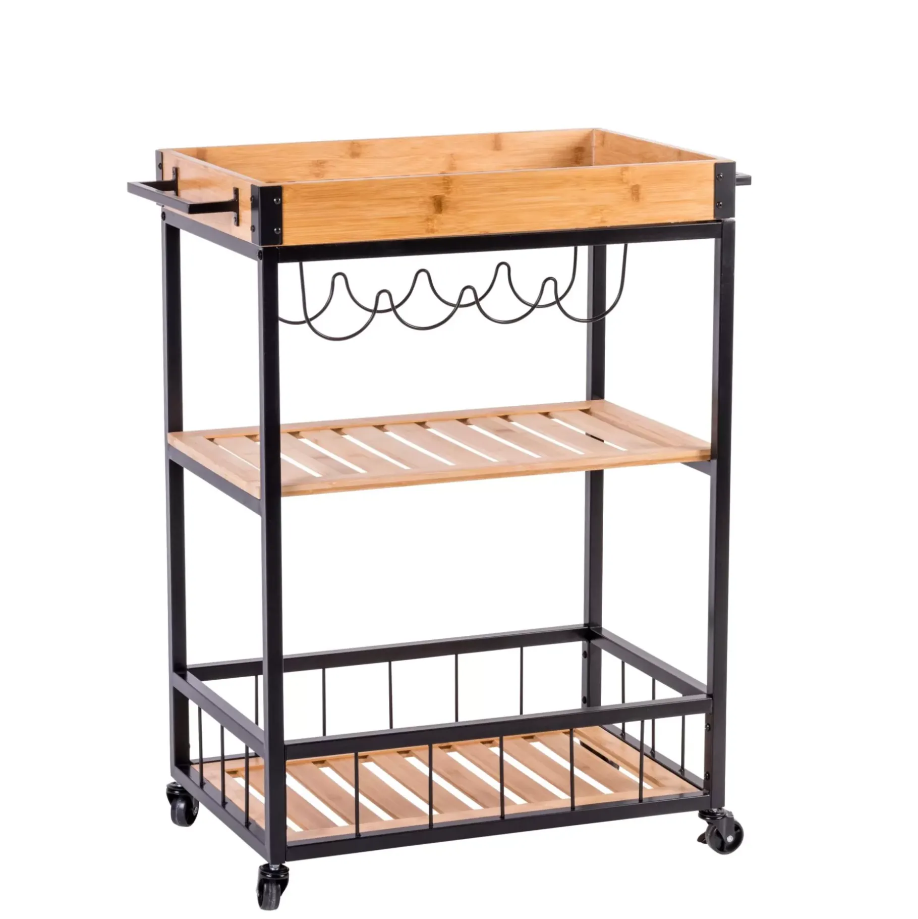 CASA Selmo Carrito De Cocina Natural