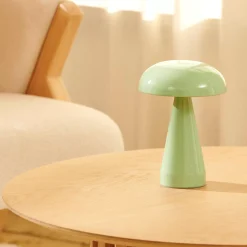 CASA Shroomlight Lampara De Mesa Menta