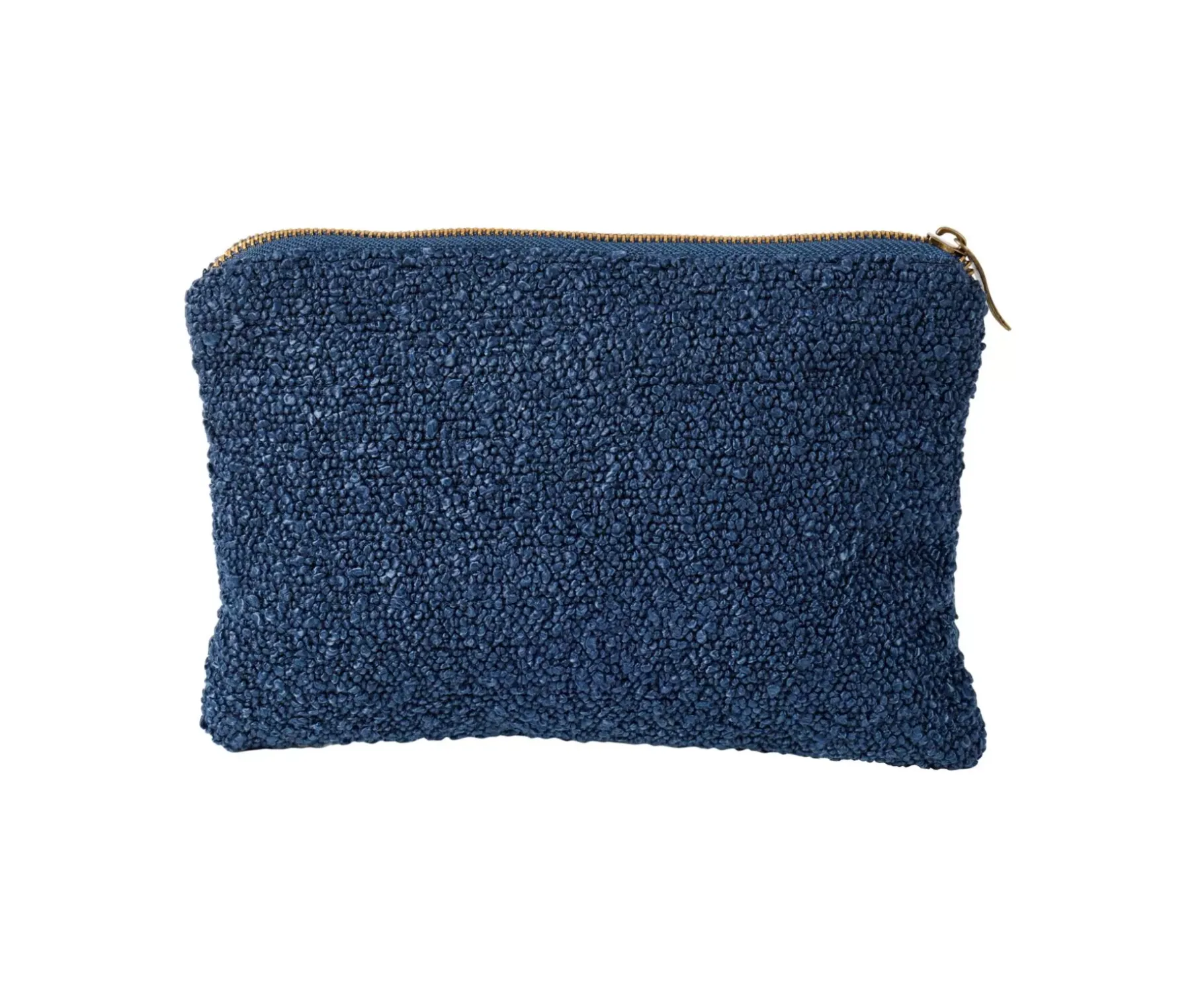 CASA Siera Bolsa De Maquillaje Azul Oscuro