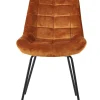 CASA Silka Silla De Comedor Negro, Marron