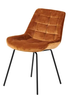 CASA Silka Silla De Comedor Negro, Marron