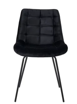 CASA Silka Silla De Comedor Negro