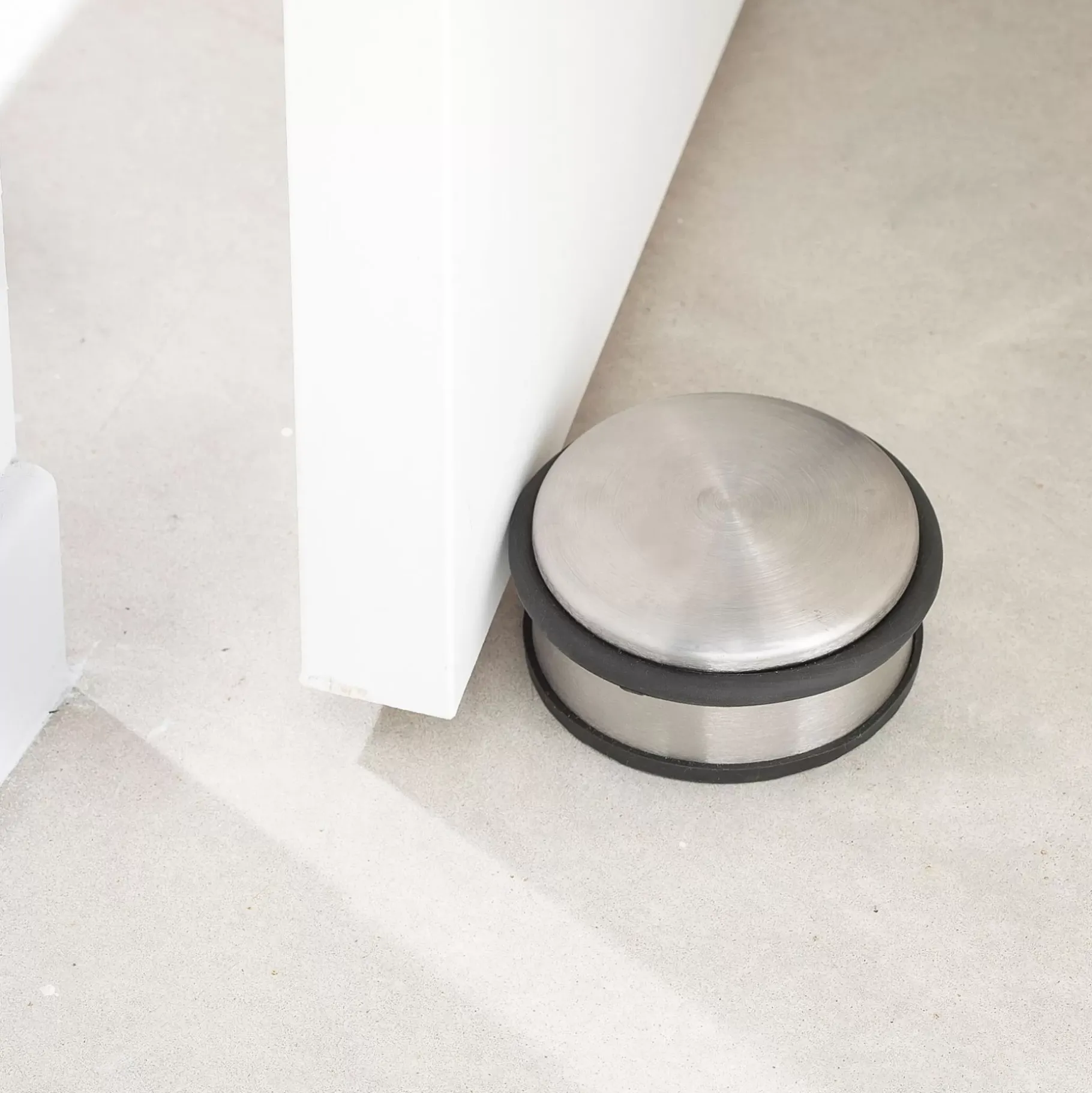 CASA Stainless Tope Para Puerta Plateado