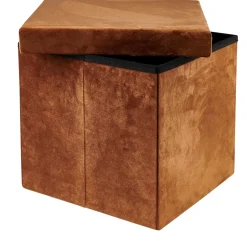 CASA Stor Puf Plegable Funcion Almac. Caramel