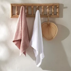 CASA Teak Perchero De Pared Natural