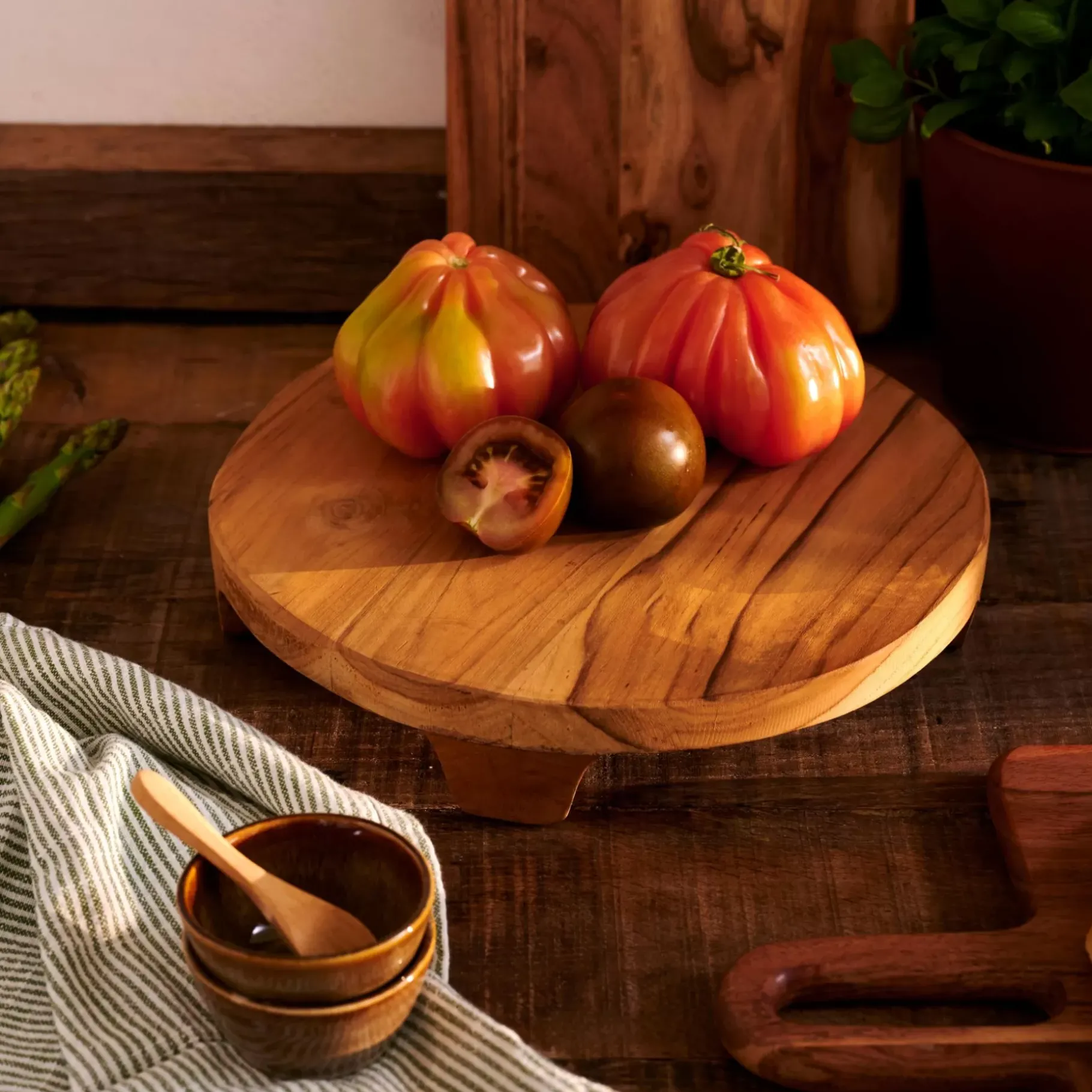 CASA Teak Soporte Natural