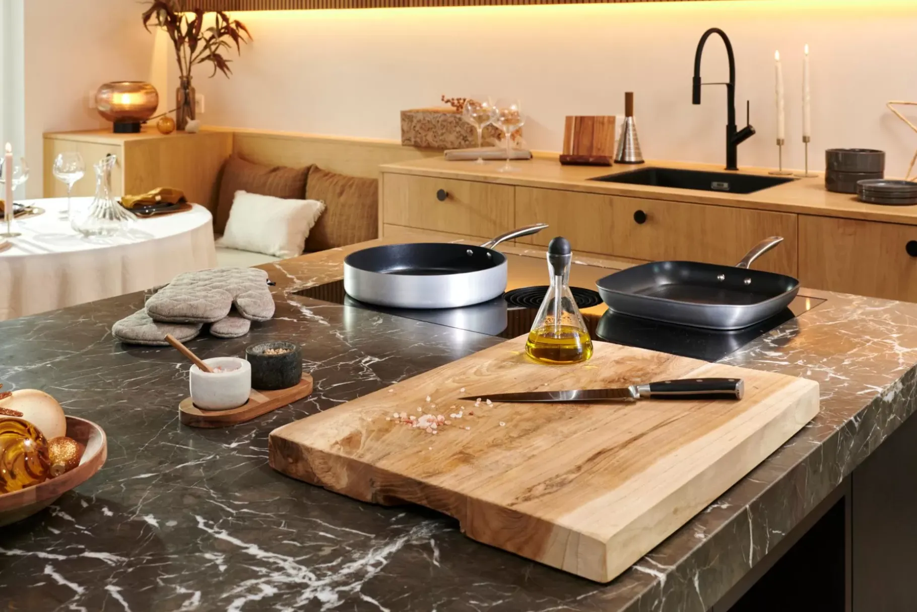 CASA Teak Tabla Para Cortar Natural