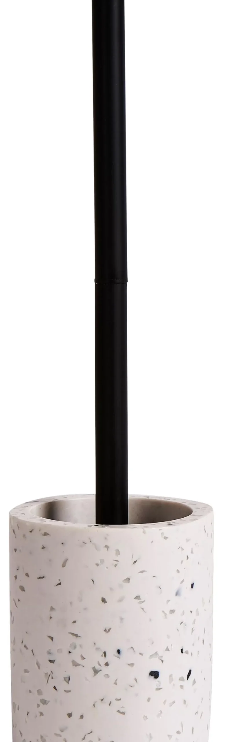 CASA Terrazzo Cepillo Wc En Soporte Blanco