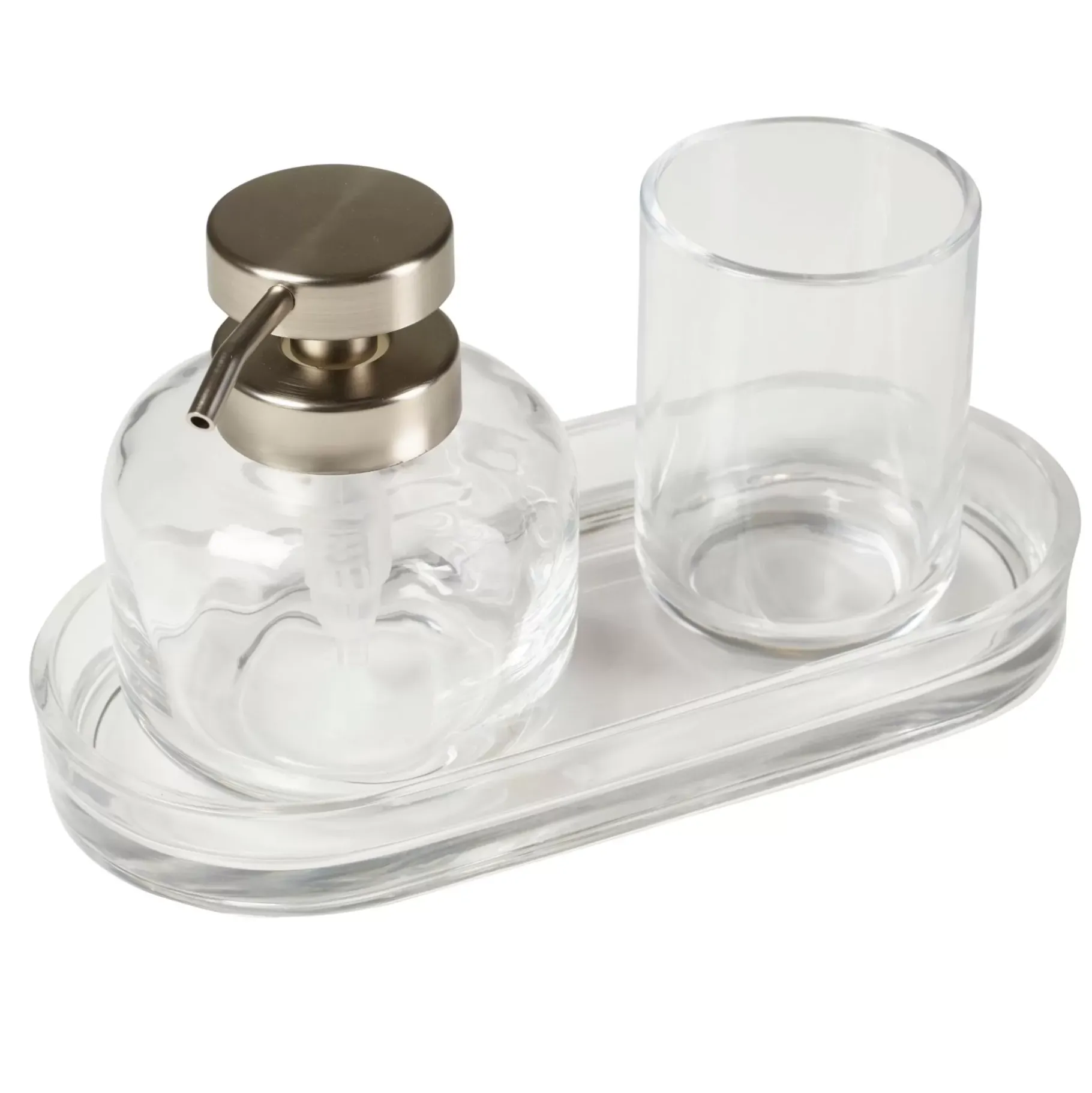 CASA Tokio Soporte Para Cepillo De Dientes Transparente