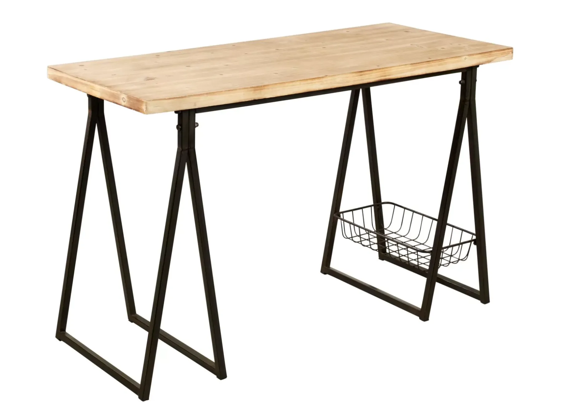 CASA Treto Escritorio Negro, Marron