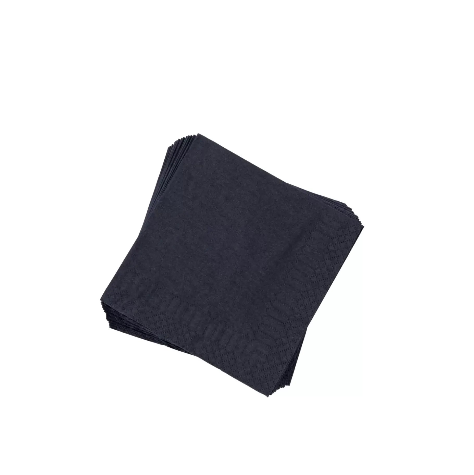 CASA Uni Juego De 20 Servilletas Negro