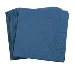 CASA Uni Paquete De 20 Servilletas Azul Oscuro