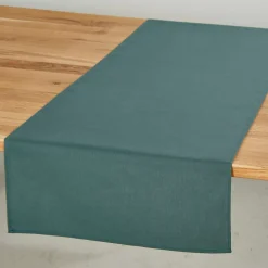 CASA Uniline Camino De Mesa Verde Oscuro