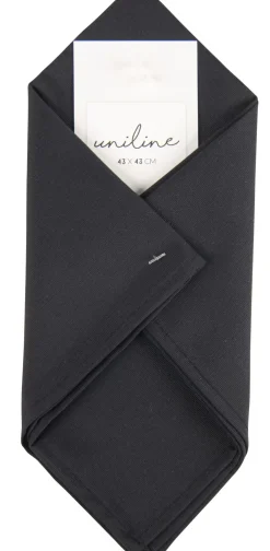 CASA Uniline Servilleta Negro