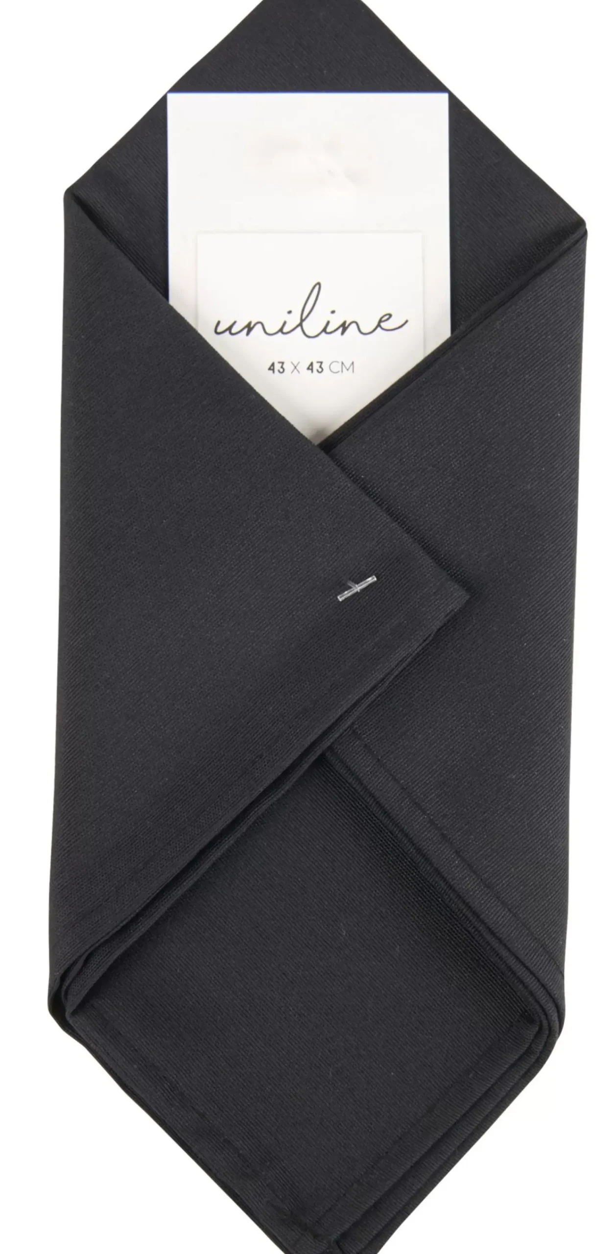 CASA Uniline Servilleta Negro