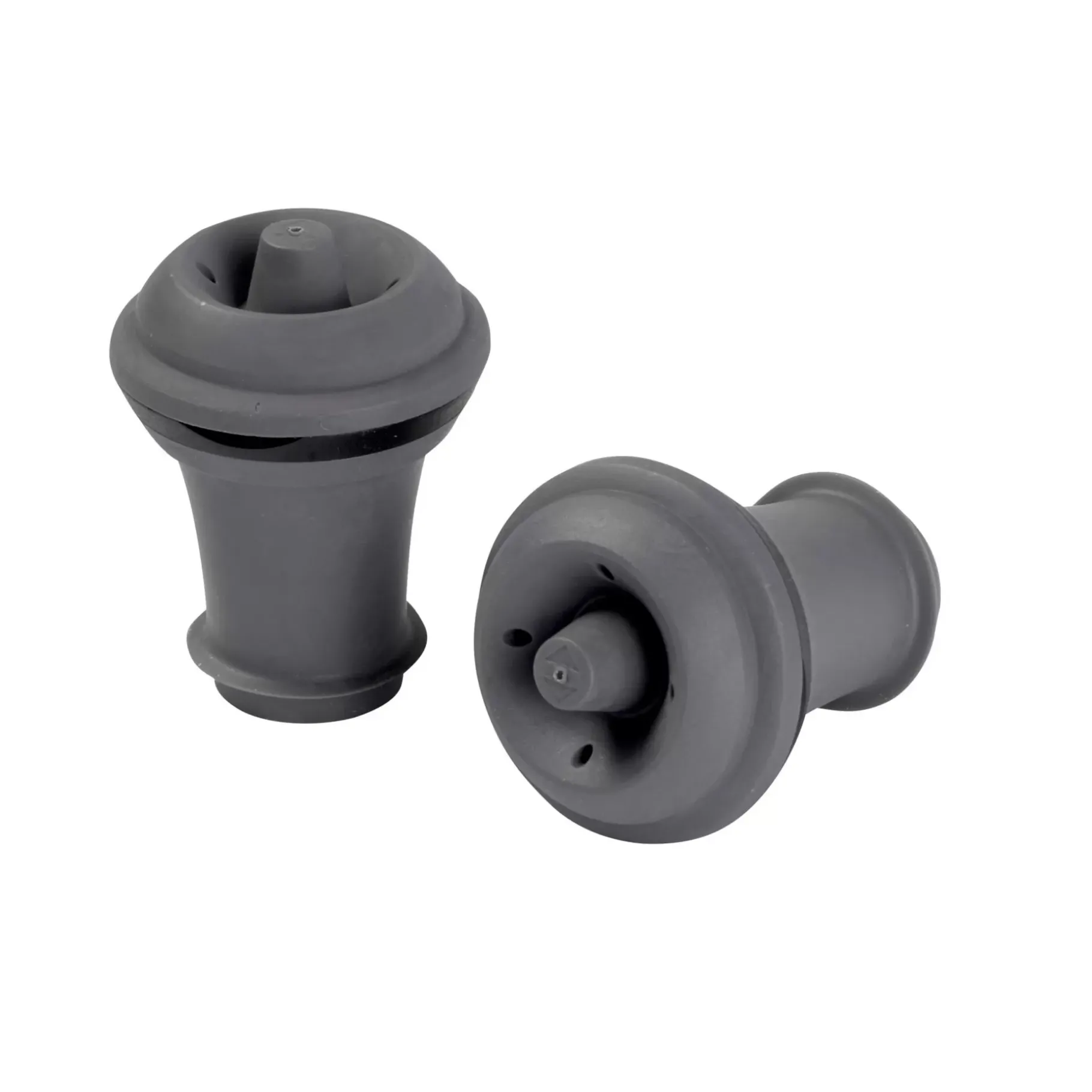 CASA Vacuvin Tapones De Vino Juego De 2 Gris