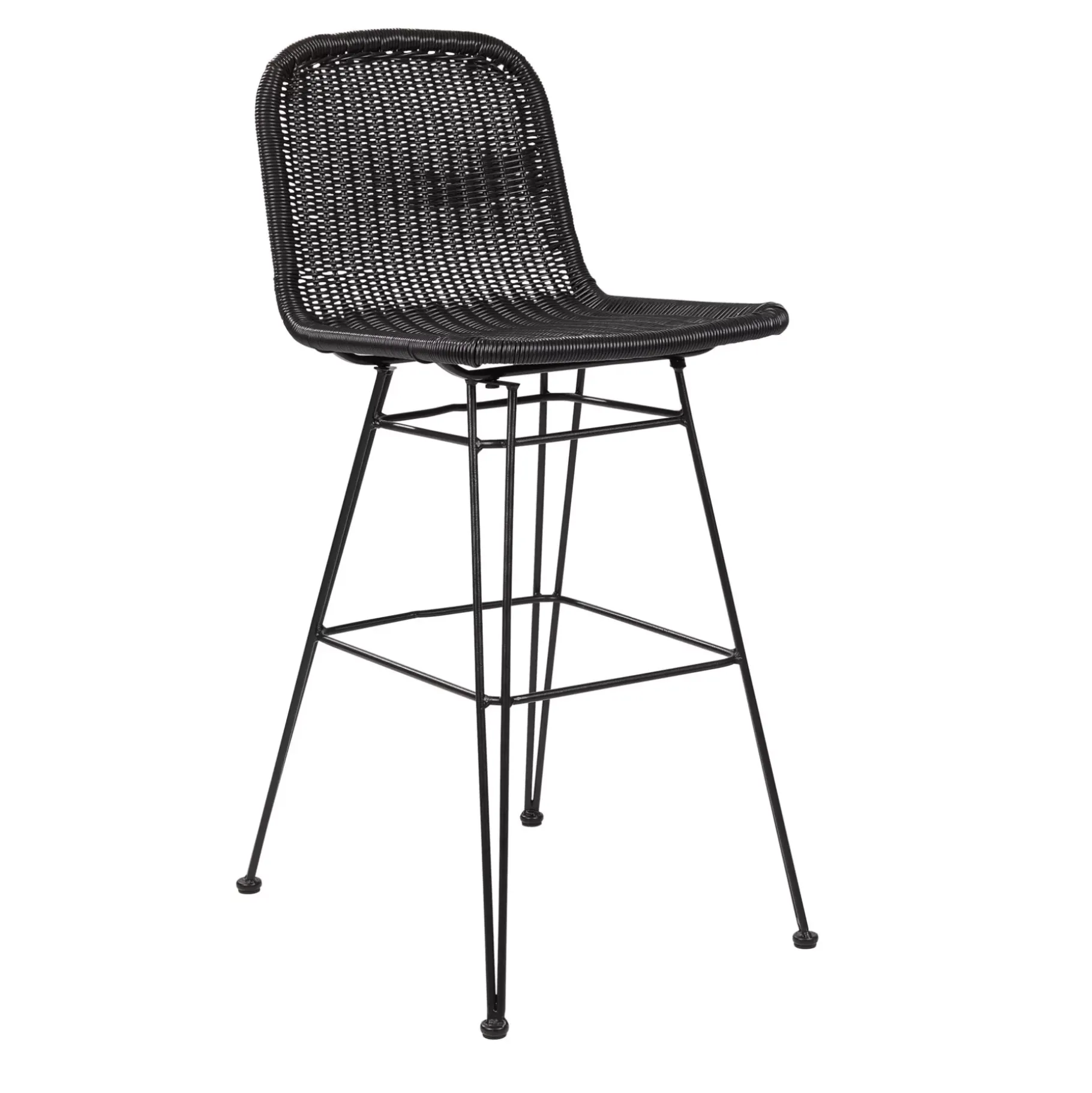 CASA Vienna Silla De Bar Negro