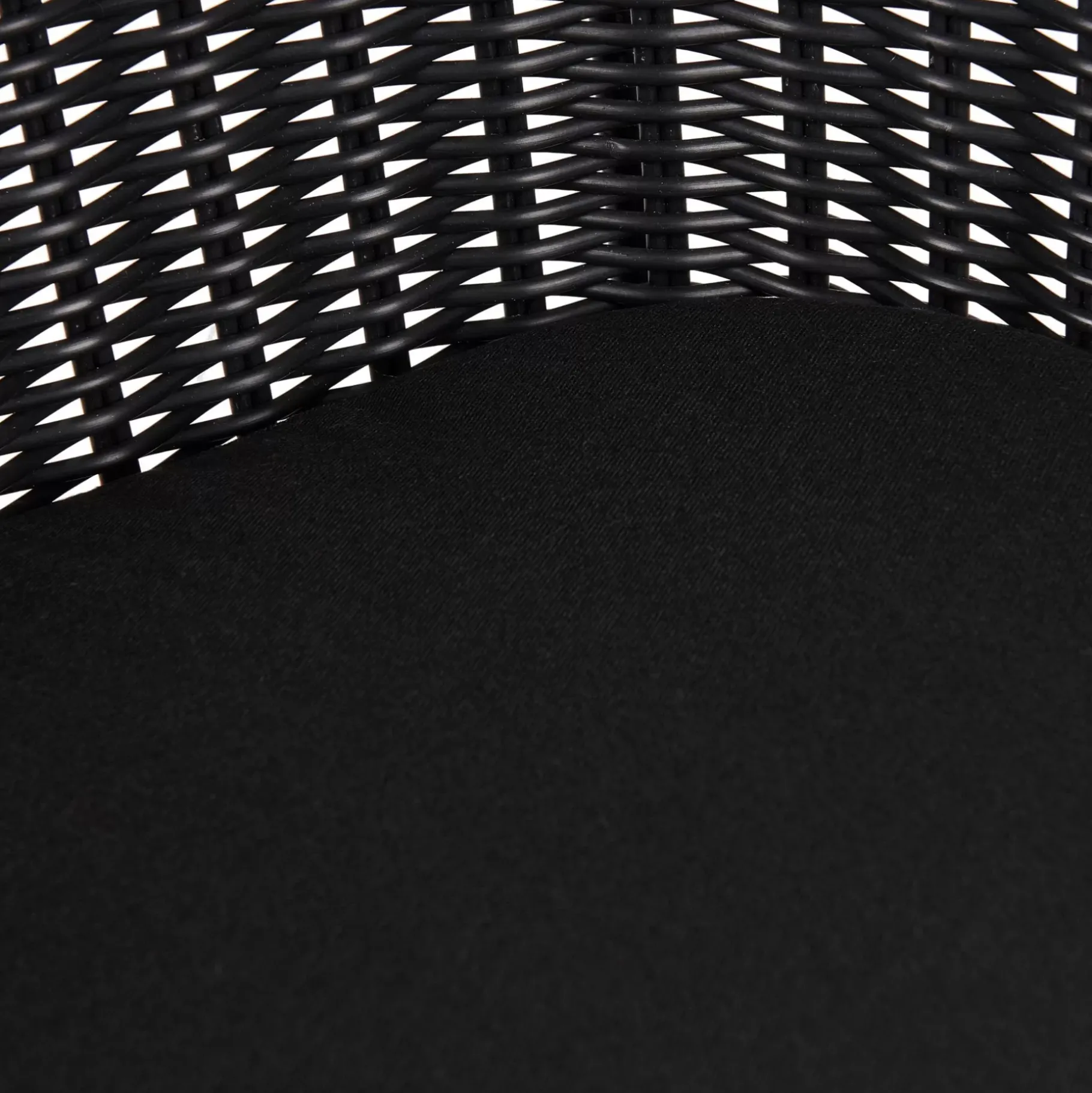 CASA Vienna Silla De Comedor Asiento Negro