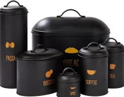 CASA Vira Fiambrera Para Galletas Negro