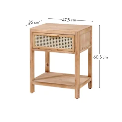 CASA Webster Mesilla De Noche Natural