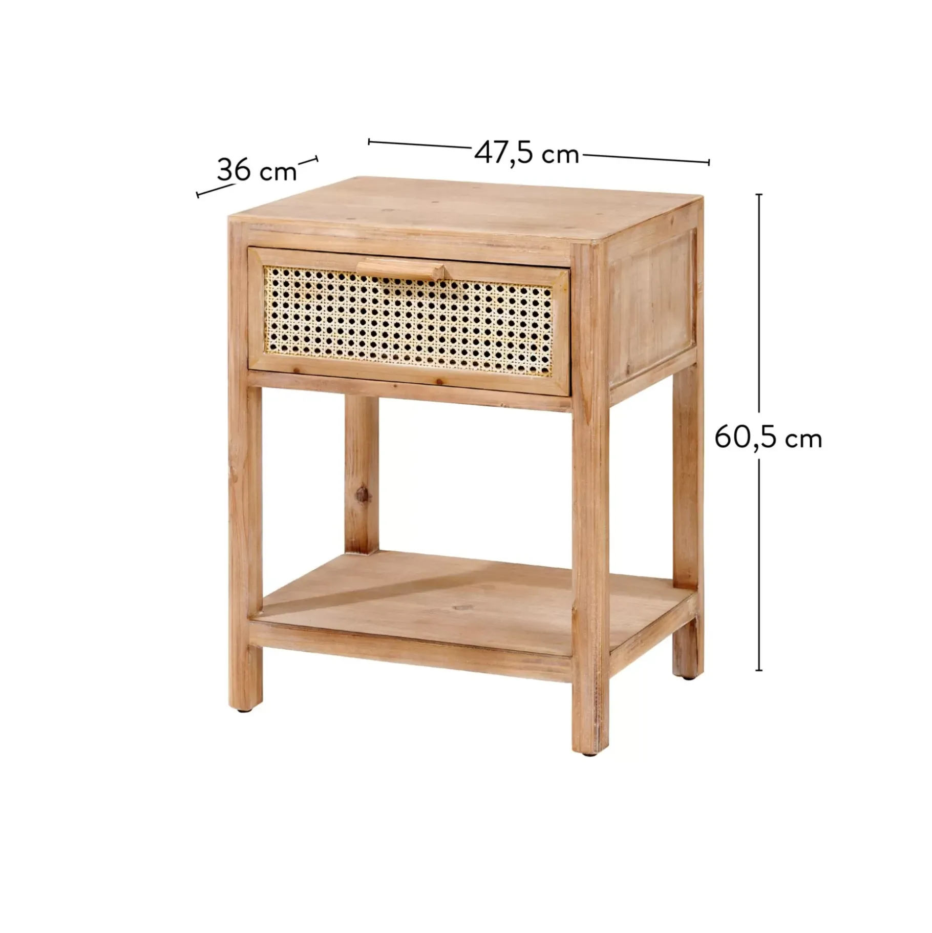 CASA Webster Mesilla De Noche Natural