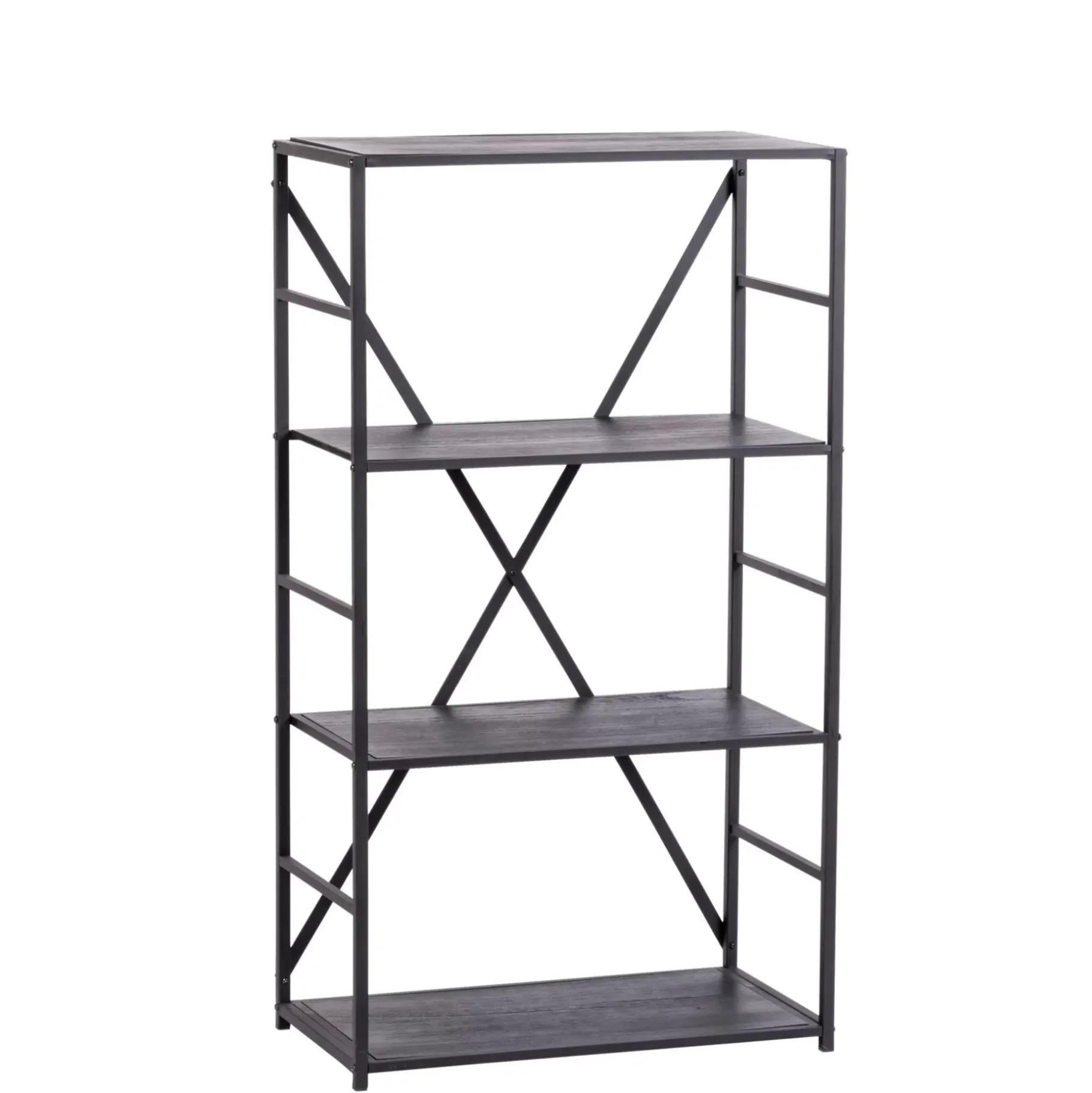 CASA Xavier Estanteria De Pared Negro